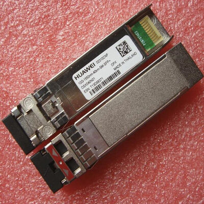 Huawei OSX040N01 Módulo SFP+ Transceptor óptico Ethernet 10G com alcance de 40 km comprimento de onda 1550nm e conector LC