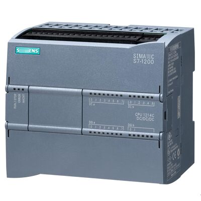 Controlador do PLC do processador central 1214C de Siemens 6ES7214-1AG40-0XB0 SIMATIC S7-1200
