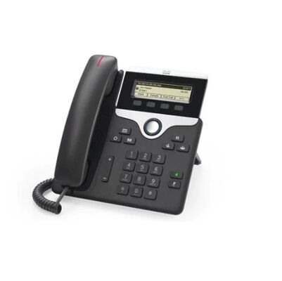 CP-7811-K9, Telefone IP da série Cisco 7800, 1 linha, codec G.722, suporte PoE