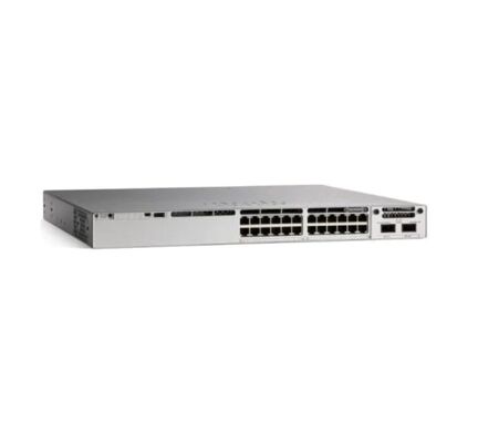 C9300-24T-E Layer 3 Managed Gigabit Switch, 24×1G RJ45 Ports, Core/Aggregation Switch de classe Enterprise