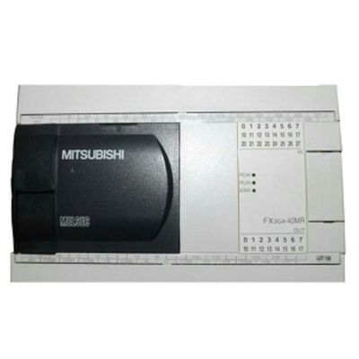 Controlador PLC Mitsubishi FX3GA-60MR-CM 60 E/S Saída a Relé