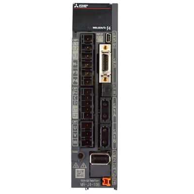 Mitsubishi MR-J4-10B 0.1kW AC Servo Drive Amplificador SSCNET III/H Controle Industrial