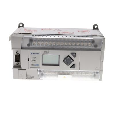 Controlador PLC Allen‑Bradley 1766‑L32BXBA MicroLogix 1400 E/S de 32 pontos 24 Vcc com Ethernet e E/S analógica