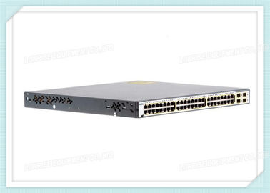 Interruptor de rede empilhável do gigabit do catalizador do interruptor WS-C3750G-48TS-S da rede Ethernet de Cisco