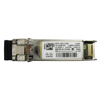 SFP-10G-LRM, Módulo Cisco SFP, 10 Gbps, Conector LC, Alcance de 220 m