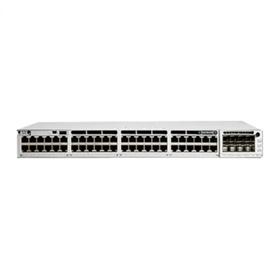 Switch básico de rede Gigabit Cisco C9300-48T-E Catalyst 9300 de 48 portas | Switch modular de acesso empresarial Uplink
