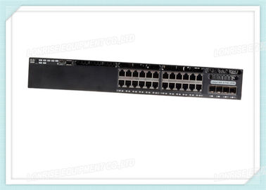 O interruptor WS-C3650-24TS-L 24Ports 4 x1G de Ehternet da fibra ótica de Cisco Uplink a base do LAN