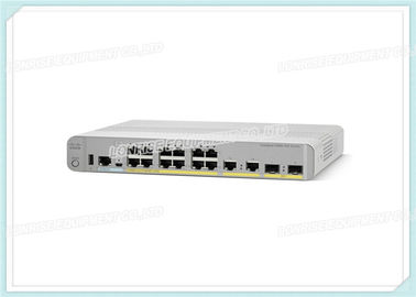 Fonte de alimentação interna baixa do IP do interruptor 12 PoE+ do estojo compacto do catalizador WS-C3560CX-12PC-S de Cisco