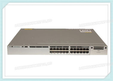 IP 1 RU empilhável controlado base da camada 3 do interruptor do catalizador WS-C3850-24P-S de Cisco