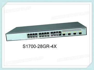 Interruptor 24 x 10/100/1000 de S1700-28GR-4X Huawei dos portos 4 10 C.A. 110/220V da atuação SFP+