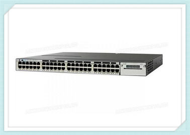 Interruptor 48 10/100/1000 do catalizador WS-C3850-12X48U-L de Cisco com repto da base do LAN de 12 100Mbps/1/2.5/5/10 portas ethernet dos Gbps UPOE