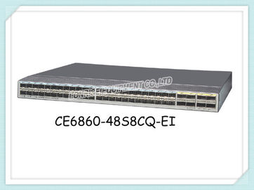 Interruptor de rede 48-Port de CE6860-48S8CQ-EI Huawei 25GE SFP28,8*100GE QSFP28, sem fã e módulo de poder