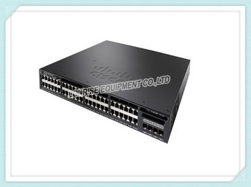 O porto 48 FPoE 4x1G do catalizador 3650 do interruptor WS-C3650-48FWS-S da fibra ótica de Cisco Uplink as licenças IPB de w/5 AP