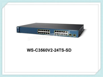 Cisco comuta o interruptor da camada 2 do interruptor de rede de Gigabite do porto de WS-C3560V2-24TS-SD 24
