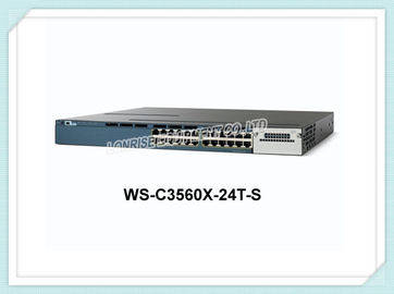 Cisco comuta o interruptor dos ethernet de Cisco da base do IP dos dados de porto do catalizador 3560X 24 de WS-C3560X-24T-S