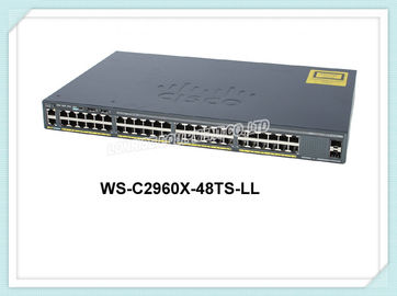 Cisco comuta WS-C2960X-48TS-LL 2960-X 48 Gige, 2 X 1G SFP, interruptor de rede do Lan Lite