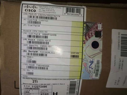 C9500-16X-E Cisco Catalyst 9500 16-port 10G switch, NW Ess. Licença