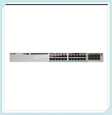 Catalizador 9300 24 fundamentos portuários Cisco C9300-24P-E da rede de PoE+
