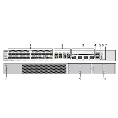 A série de Huawei S5735-S32ST4X S5700/5735 controlada comuta 24 poderes portuários de SFP 8-Port