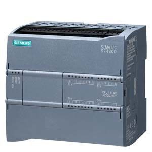 Processador central original novo 1214C Siemens de 6ES7 214-1HG40-0XB0 SIMATIC S7-1200