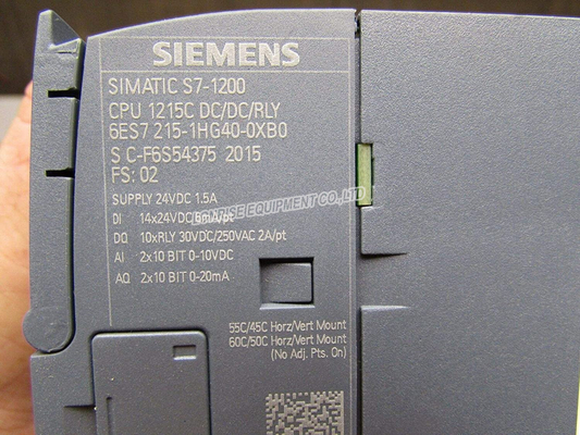 O módulo de Siemens 6ES7 215-1AG40-0XB0 novo na entrega original do pacote para este artigo é 2-3 semanas
