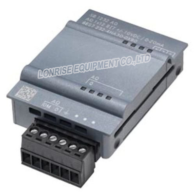 SB da saída análoga de Siemens 6ES7 232-4HA30-0XB0 SIMATIC S7-1200 1232 1 AO 10VDC (12 BOCADO RES) OU 0-20 miliampère (11 BOCADO RES)