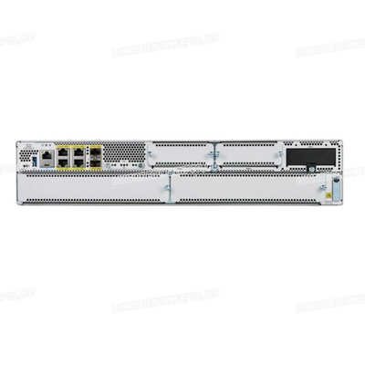 C8300-2N2S-6T - Cisco Catalyst 8300 Série Plataformas Edge Série C8300 2RU W / 1G WAN têm uma ampla variedade de opções de interface