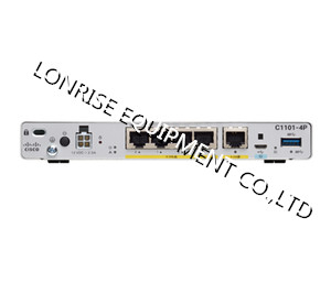 C1111 - 4P ISR 1100 4 portas Cisco SFP Modules Dual GE WAN Ethernet Router C1111 - 4P