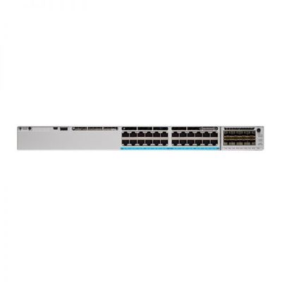 Switch dos fundamentos da rede do catalizador 9300 24 portas UPOE de Cisco C9300-24U-E