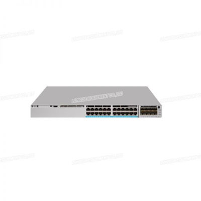 Switch dos fundamentos da rede do catalizador 9300 24 portas UPOE de Cisco C9300-24U-E
