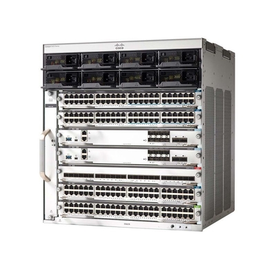 C9407R - Interruptor de rede do catalizador 9400 do interruptor de Cisco contra o cubo