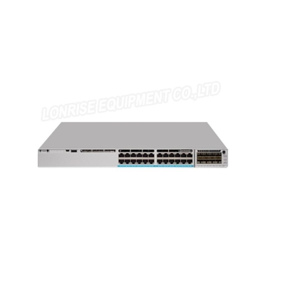 Catalizador novo 9300 do interruptor de C9300-24U-E Cisco 24 fundamentos da rede do ponto de entrada do porto