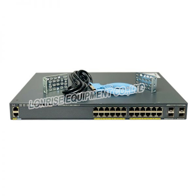 Cisco WS-C2960X-24PS-L Catalyst 2960-X Switch 24 GigE PoE 370 W, 4 x 1G SFP LAN Base