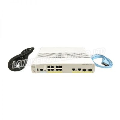 Cisco WS-C2960CX-8PC-L Catalyst 2960-CX Switch compacto de 8 portas Camada 2 POE+ 124W 2 SFP 2GE Uplinks