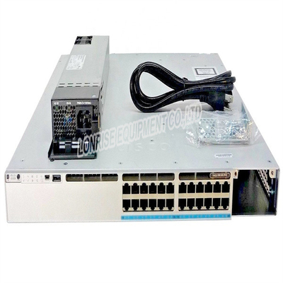 Cisco C9300-24UX-A pronto ao navio controlou 24 originais da rede do interruptor UPOE do ponto de entrada do gigabit dos portos novos