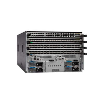 Chassi modular novo original do interruptor dos ethernet de N9K C9504 B3 E Cisco que distribui o RAIO