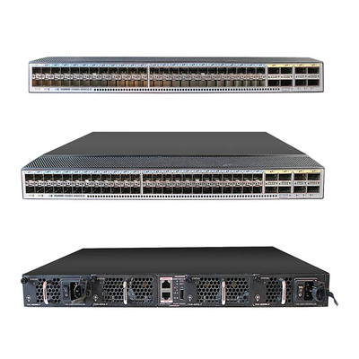 Interruptores de rede portuários novos 25GE de CE6865E 48S8CQ Huawei 48 Gigabit Ethernet SFP28