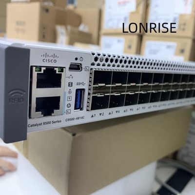 C9500-48Y4C-A Cisco Switch Catalyst 9500 Cisco Catalyst 9500 48 portas X 1 / 10 / 25G + 4 portas 40/100G,