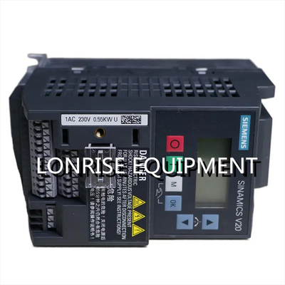 Controle industrial 6SL32105BB155UV1 do PLC de Siemens 6SL3210-5BB15-5UV1 0.55KW 1AC V20