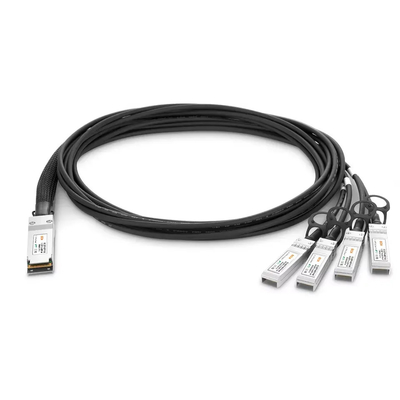 Módulo de transmissor óptico 4xSFP10G Cabo de divisão de cobre passivo QSFP-4SFP10G-CU5M