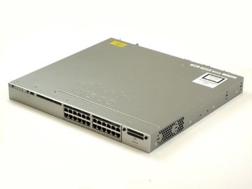 WS-C3850-24T-S Cisco Switch 3850 Catalyst 24 Port Data IP Base 10/100/1000Mbps Empilhável 24 portas Ethernet 10/100/1000 com fonte de alimentação de 350WAC