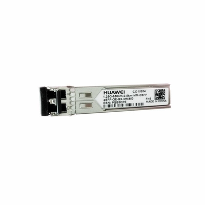 eSFP-GE-SX-MM850 Modulo SFP Huawei ESFP GE SX MM850 É um transceptor óptico e um módulo multimodo