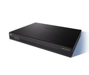 Roteador de rede industrial Cisco ISR4321-AX/K9 com taxa de transferência de 50Mbps-100Mbps, 2 portas WAN/LAN e 1 porta SFP