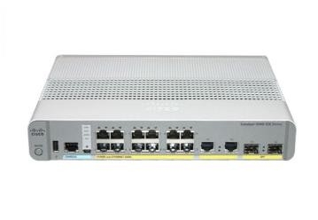 WS-C3560CX-12PC-S pronto para funcionar Compatível com 12 portas Switch Layer 3 POE Ethernet Ports 2 SFP&amp; 2GE uplinks