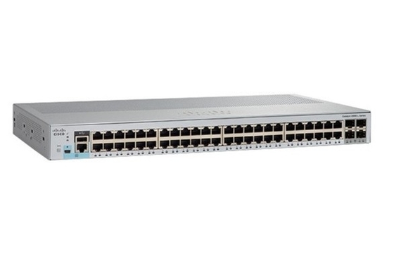 WS-C2960L-48TS-LL Catalyst 2960-L Switch 48 Port GigE 4 X 1G SFP LAN Lite (Ásia Pacífico P/N: WS-C2960L-48TS-AP)