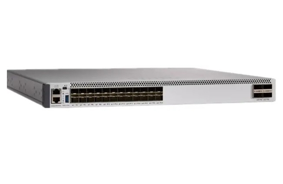 C9500-24X-E Cisco Switch Catalyst 9500 Switch de 24 portas - 16x 10GE + 8x 10G SFP+ - NW Ess. Licença