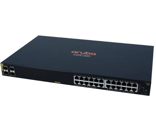 R8N87A HPE R8N87-61001 Aruba 6000 24g Classe4 Poe 4sfp 370w Comutador - Comutador - 24 portas - Gerenciado - Montável em rack