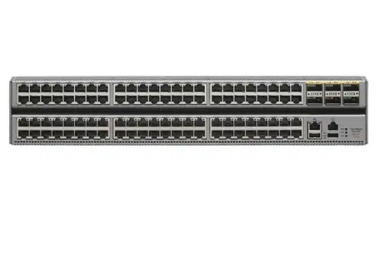 N9K-C93120TX Cisco Nexus 9000 Series Switch Nexus 9300 com 96p 100M/1/10G-T e 6p 40G QSFP é o Nexus 9300 com 96p 100M/1/10G-T e 6p 40G QSFP