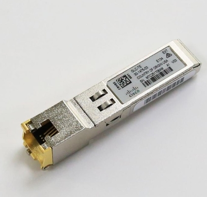 GLC-TE Cisco SFP GLC Module 1000BASE-T SFP módulo de transceptor para fio de cobre de categoria 5