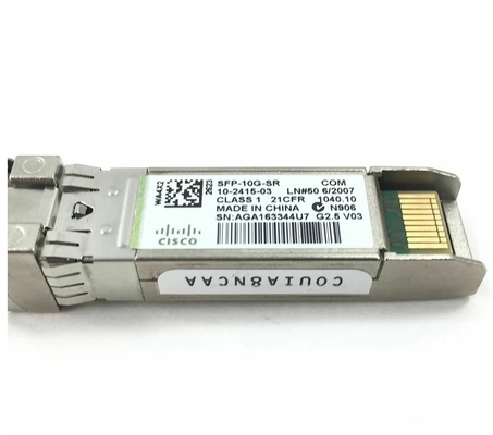 SFP-10G-SR Cisco SFP-10G-SR 10GBASE-SR Módulo SFP Cisco SFP Transceptor SFP-10G-SR 10GBASE-SR Módulo SFP